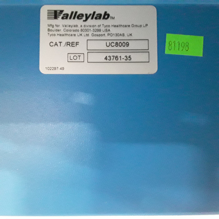 Valleylab UC8009 Valleylab Cart