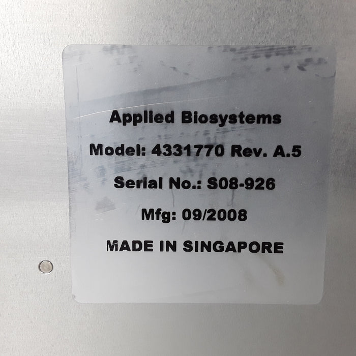 Applied Biosystems TaqMan 4331770 Array Fluidic Card Sealer