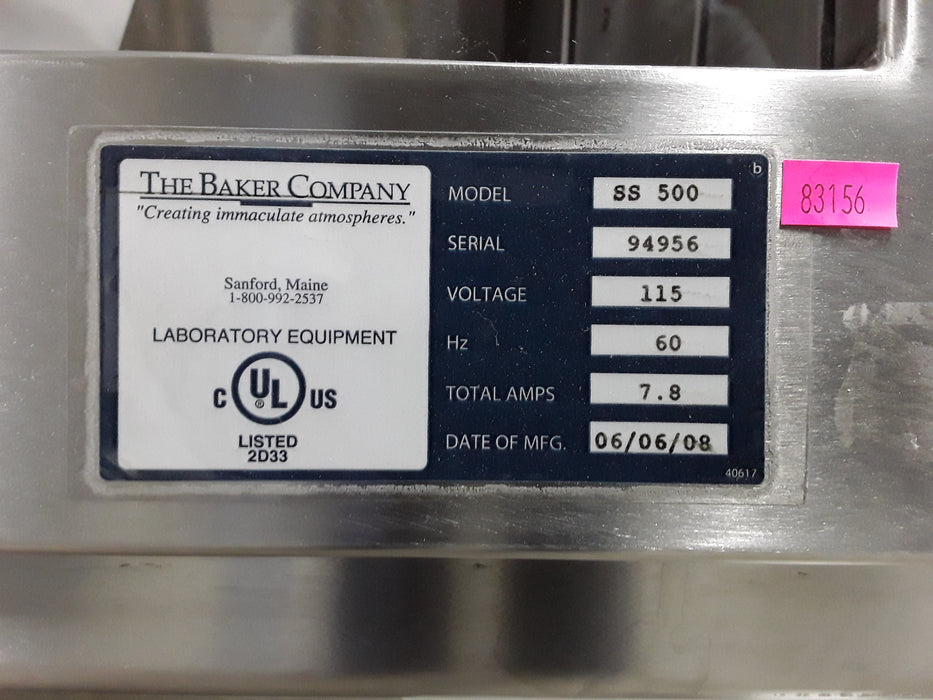 The Baker Company Steril Shield SS 500 Biological Safety Cabinet