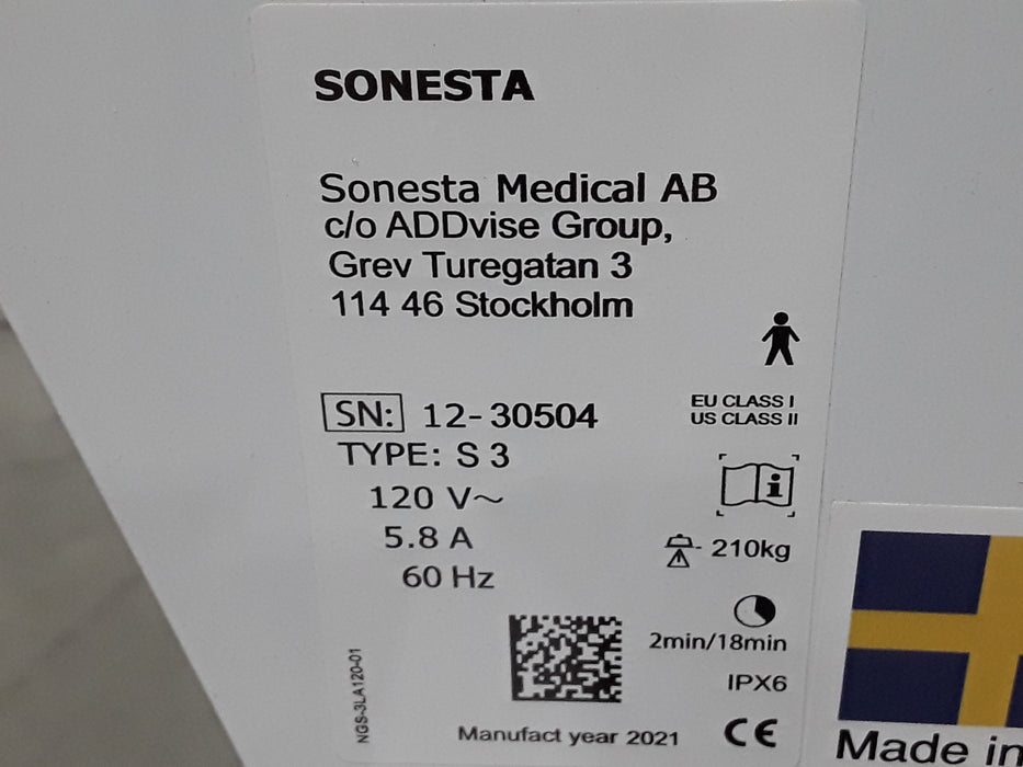 Sonesta Medical, Inc. S3 Urology Chair
