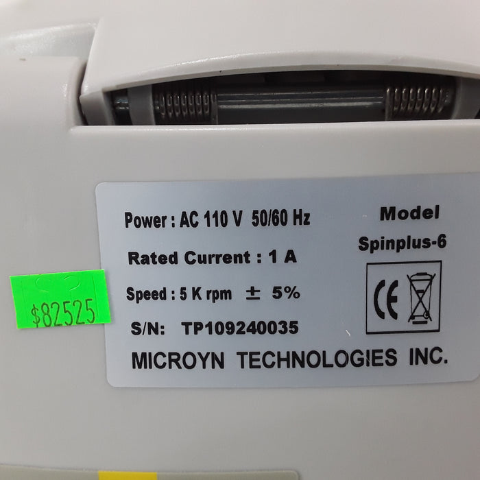 Microyn Technologies Inc. SpinPlus-6 Centrifuge