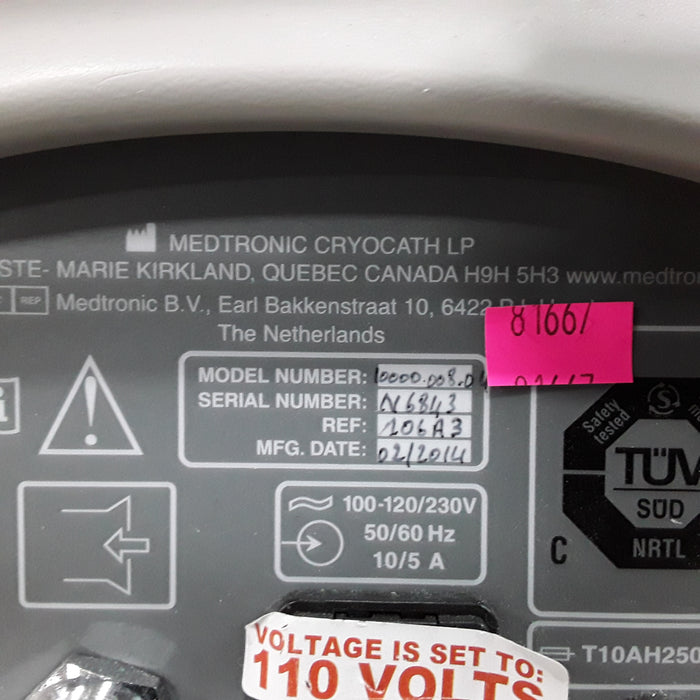 Medtronic CryoCath Cryoablation Console