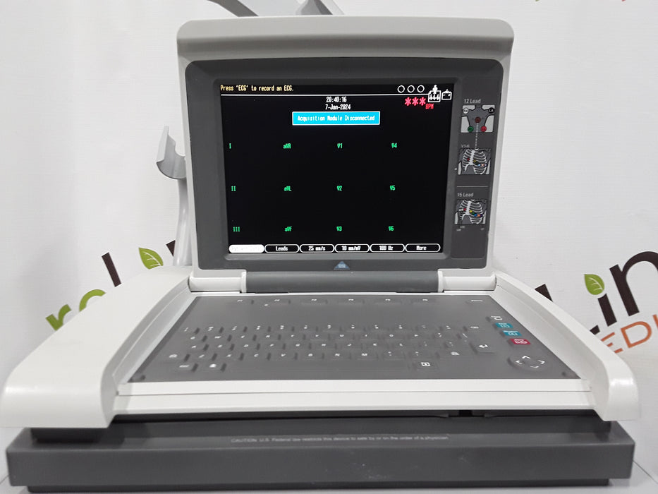 GE Healthcare MAC 5500 HD without CAM Module ECG System