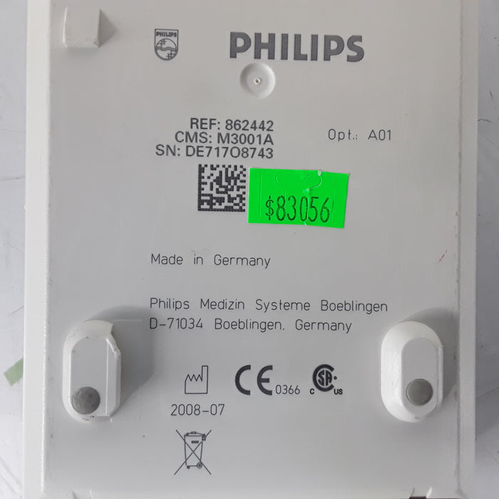 Philips M3001A-A01 Fast SpO2, NIBP, ECG MMS Module