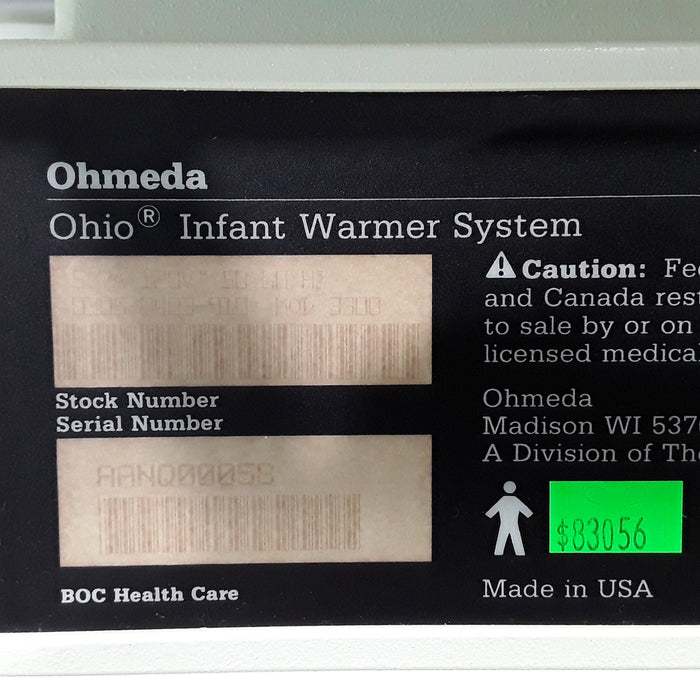 Ohmeda Medical Panda 3300 Infant Warmer