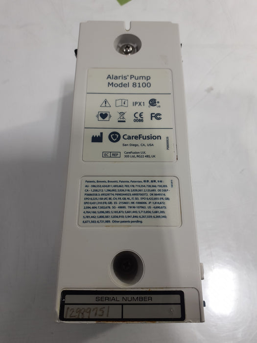 CareFusion Alaris 8100 LVP Infusion Pump Module