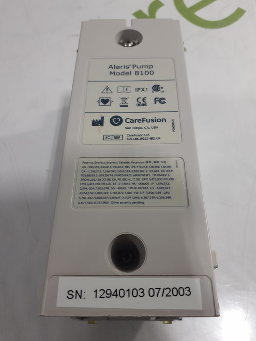 CareFusion Alaris 8100 LVP Infusion Pump Module