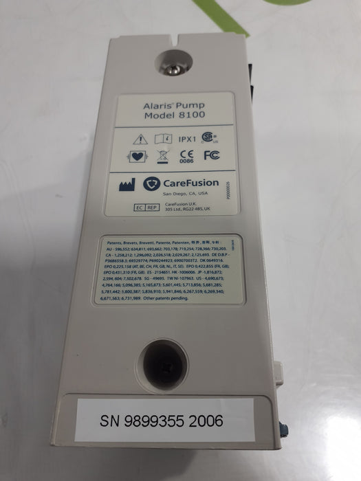 CareFusion Alaris 8100 LVP Infusion Pump Module