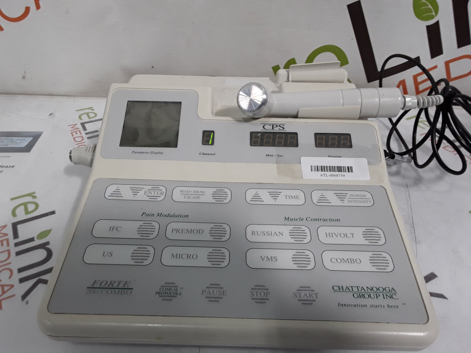 Chattanooga Group Forte Combo 200 Therapy Ultrasound System