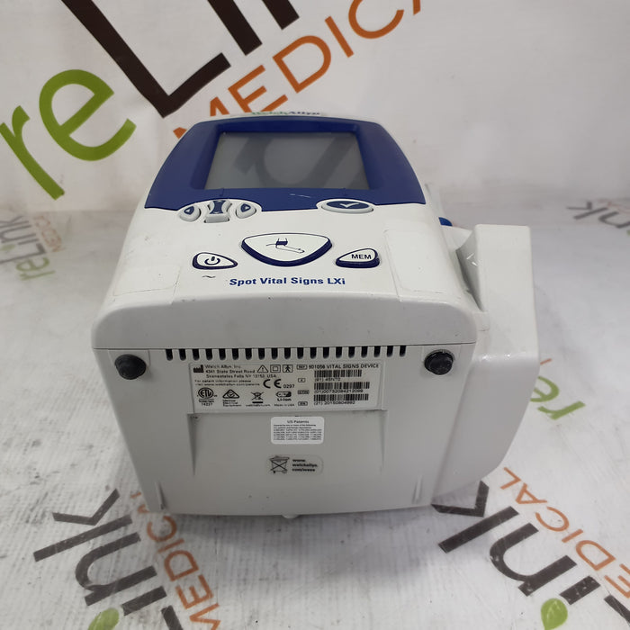 Welch Allyn Spot LXi - NIBP, SureTemp Plus, Nellcor SpO2 Vital Signs Monitor