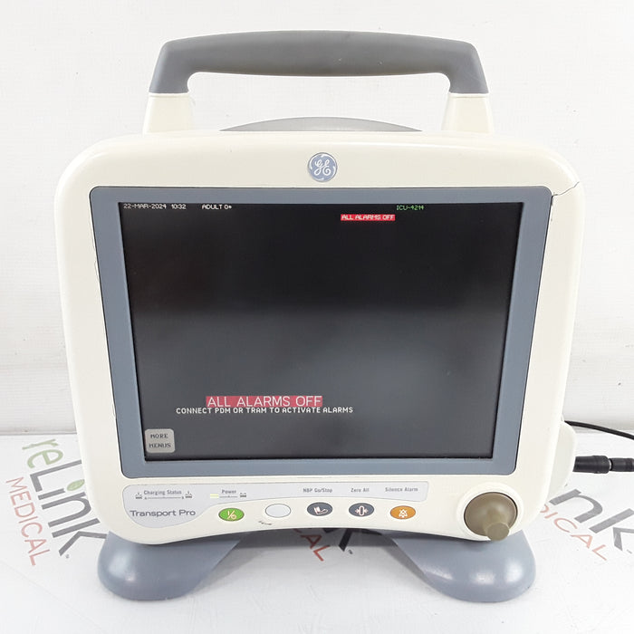 GE Healthcare Transport Pro Patient Monitor