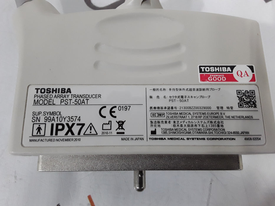 Toshiba PST-50AT Phased Array Ultrasound Transducer