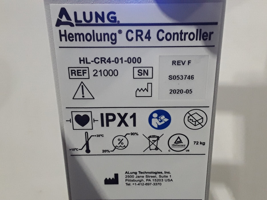 LivaNova PLC Alung HemoLung CR4 Respiratory Assist Device