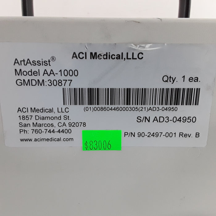 ACI Medical ArtAssist AA-1000 Arterial Circulation Machine