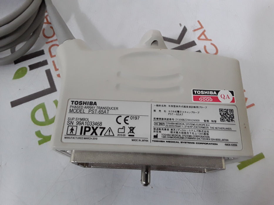 Toshiba PST-65AT    6.5MHz Sector Array Transducer