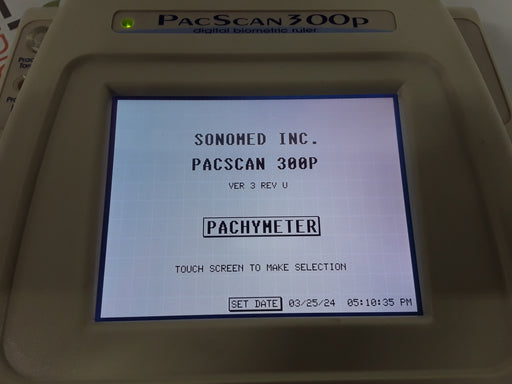 Sonomed Escalon Sonomed Escalon PacScan 300P Pachymeter Ophthalmology reLink Medical