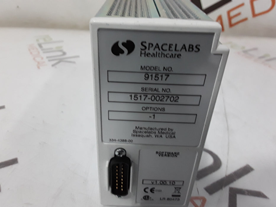 Spacelabs Healthcare Ultraview SL 91517 Multigas Analyzer