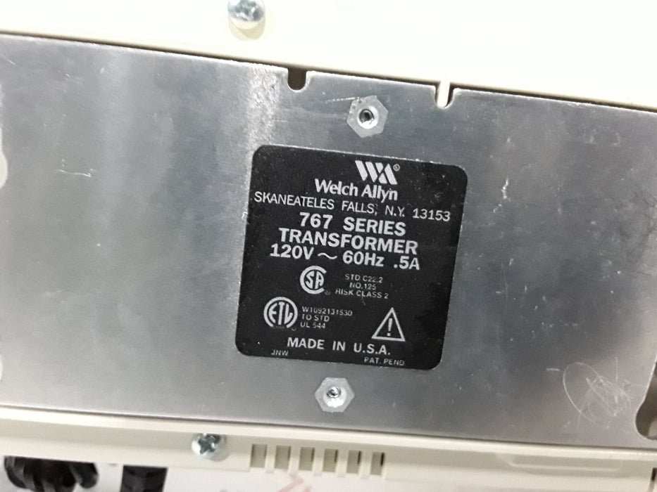 Welch Allyn 767 Series Transformer without Heads