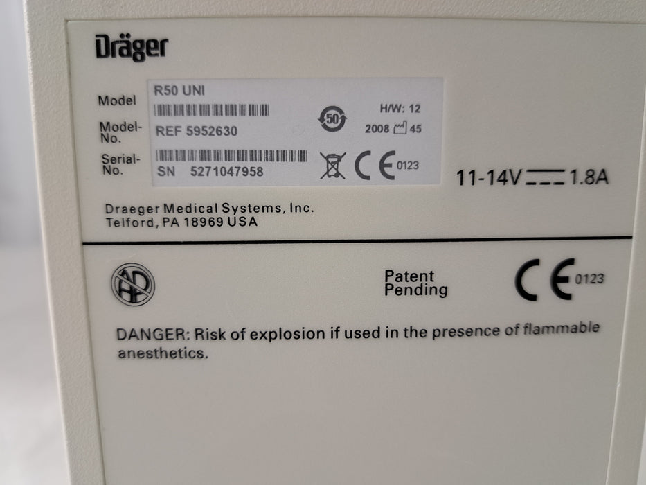Draeger Medical R50 Recorder