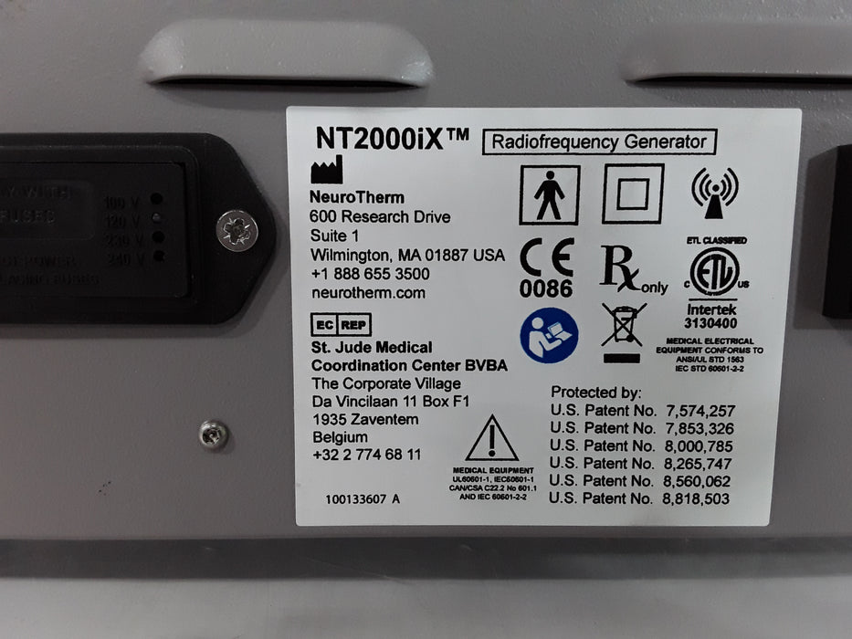 NeuroTherm NT2000iX Radiofrequency Generator
