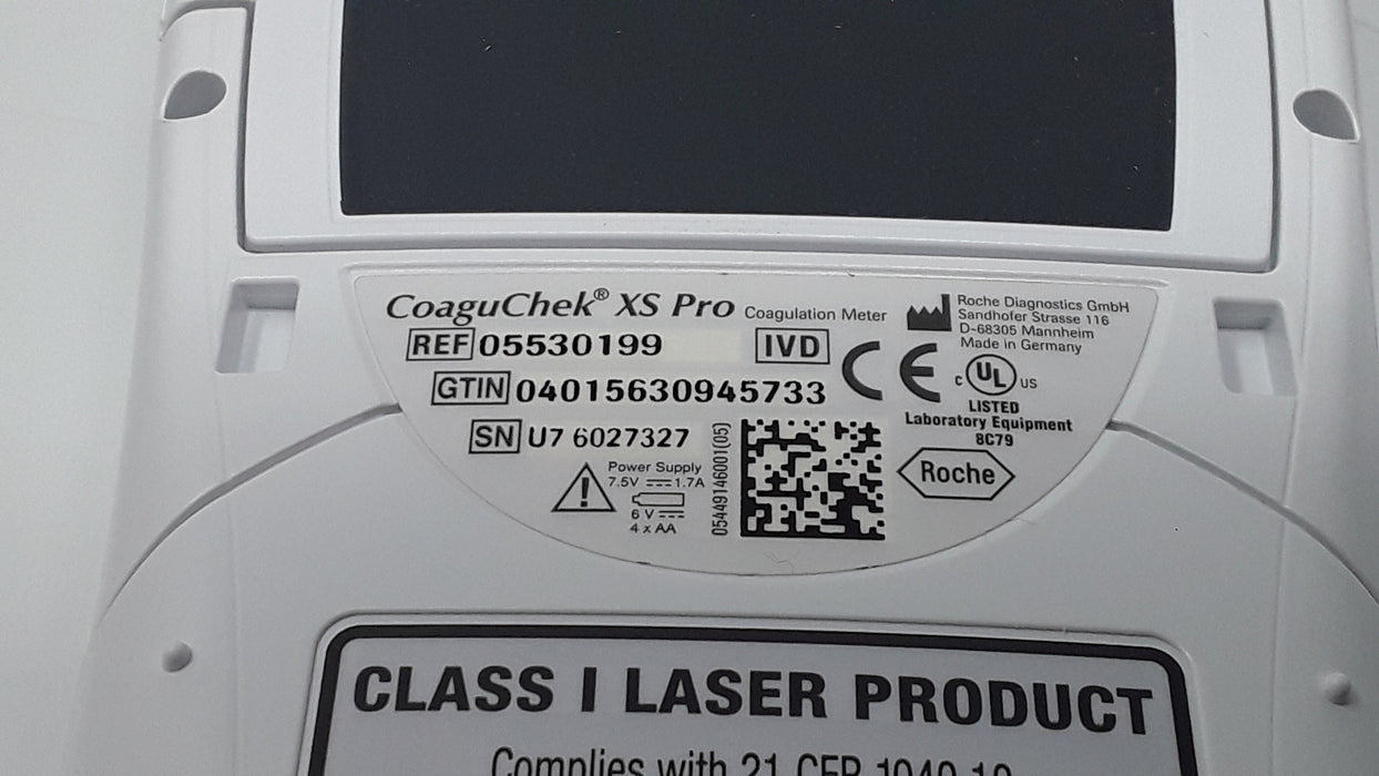 CoaguChek 05530199 XS Pro System PT Mtr Kit