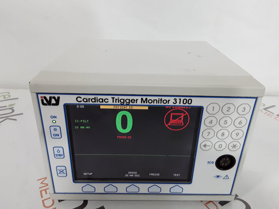 Ivy Biomedical 3100 Cardiac Trigger Patient Monitor