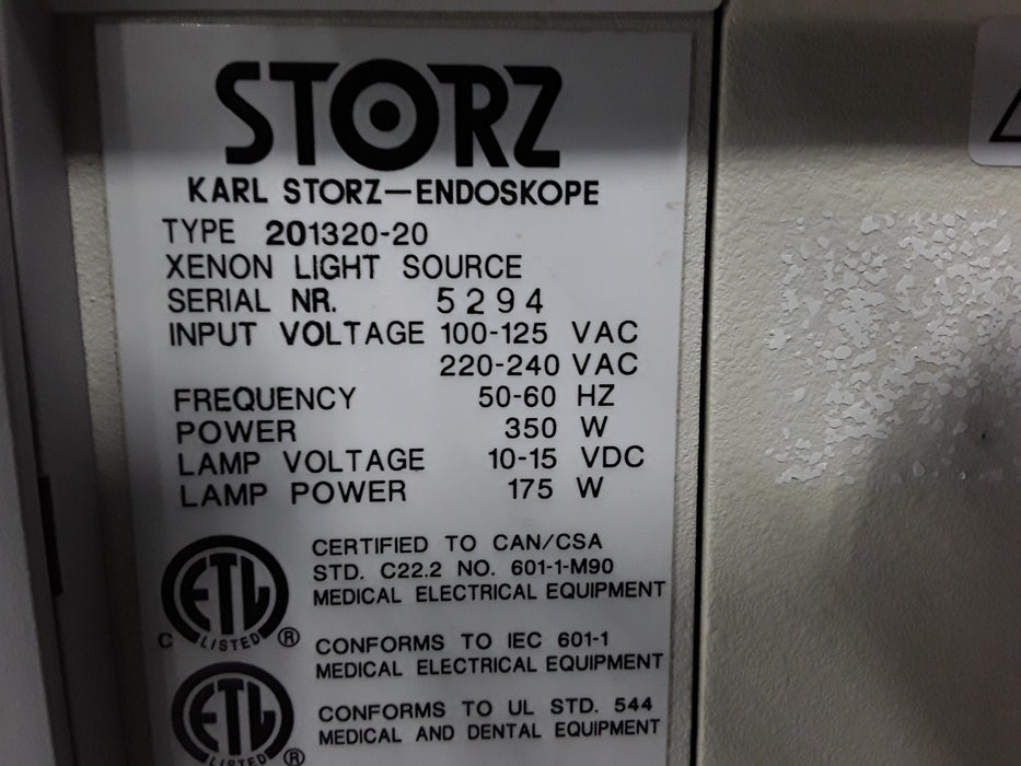 Karl Storz Xenon 175 201320 20 Lightsource