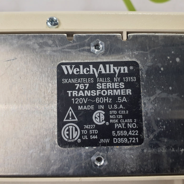 Welch Allyn 767 Series Transformer without Heads