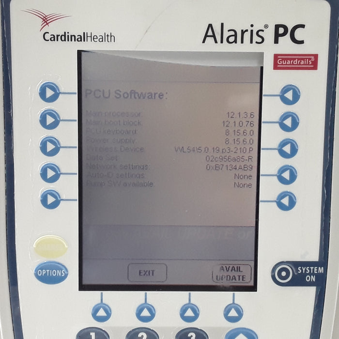 CareFusion Alaris 8015 Small Screen POC Infusion Pump