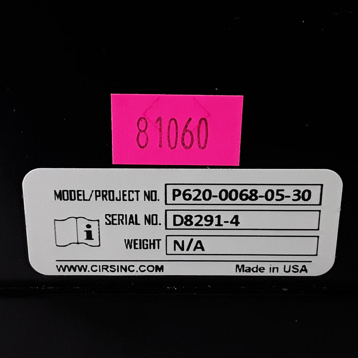 Verathon Medical, Inc BladderScan P620-0068-05-30 Tissue Equivalent Phantom