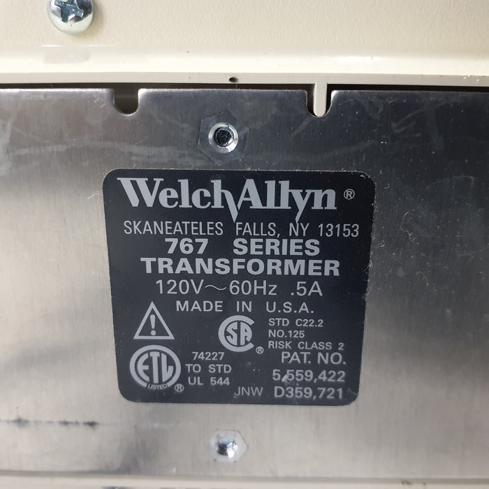 Welch Allyn 767 Series Transformer without Heads