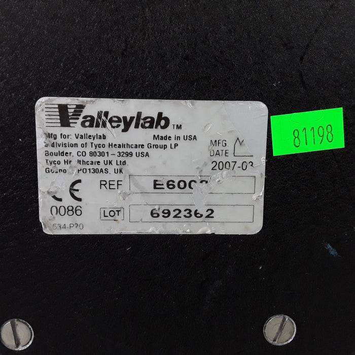 Valleylab E6008 Monopolar Electrosurgical Footswitch