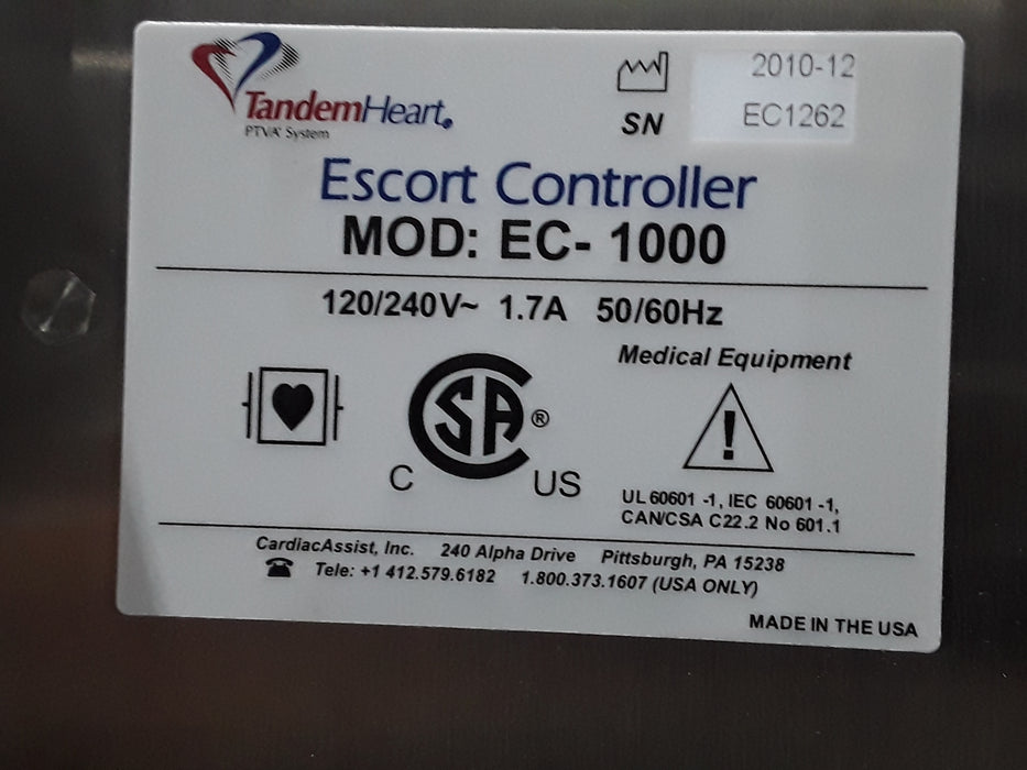 TandemHeart EC- 1000 Escort Controller