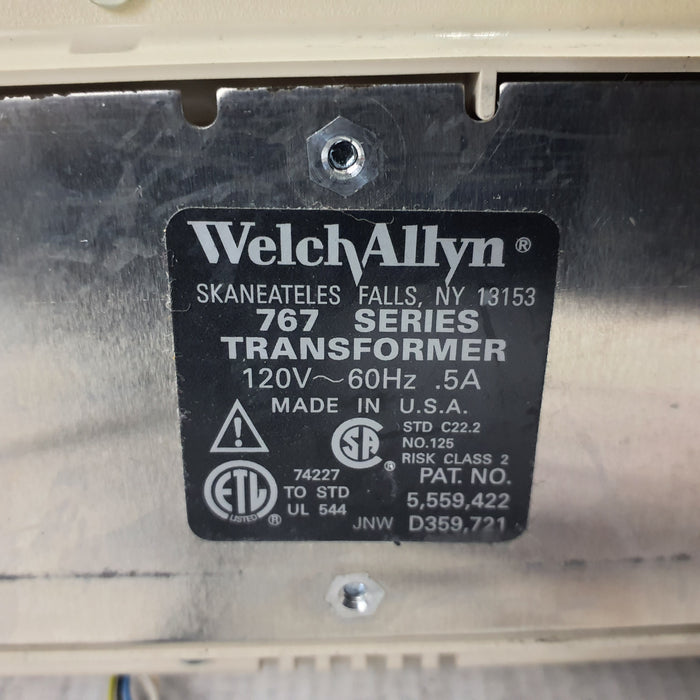 Welch Allyn 767 Series Transformer without Heads