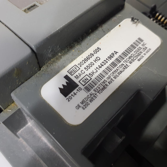 GE Healthcare MAC 5500 HD without CAM Module ECG System