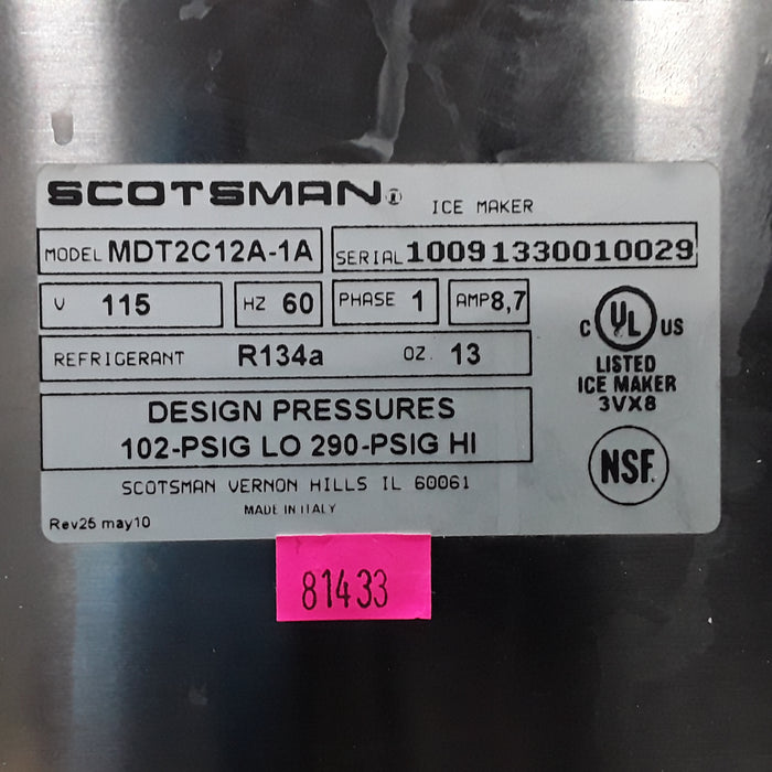 Scotsman Ice Systems MDT2C12A-1A Ice Dispenser