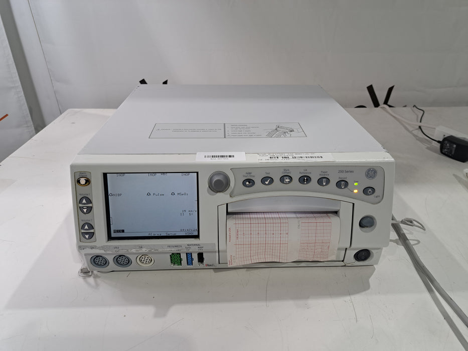 GE Healthcare Corometrics 250 Series Model 259 Fetal Monitor