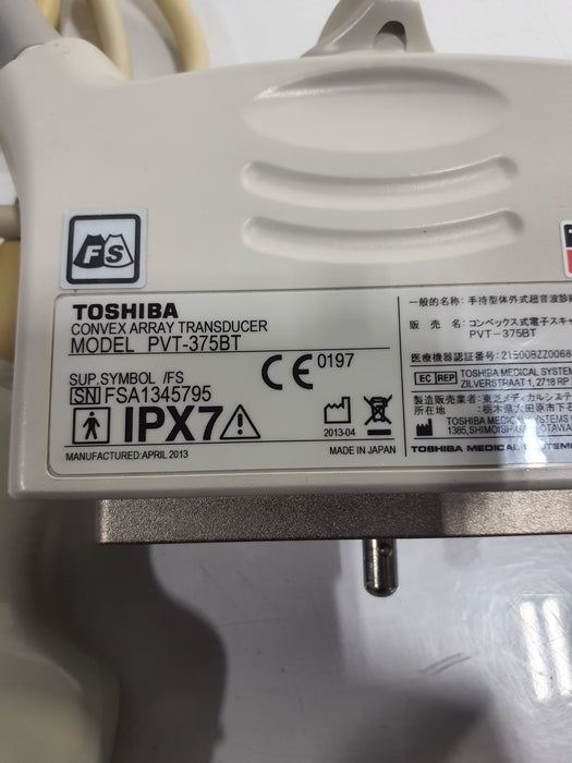 Toshiba PVT-375BT Convex Transducer