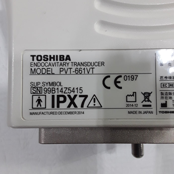 Toshiba PVT-661VT Convex Array Transducer