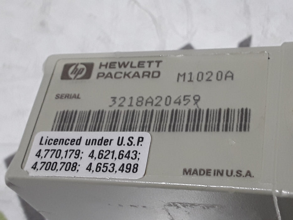 Hewlett Packard M1020A SpO2/PLETH Single Parameter Module