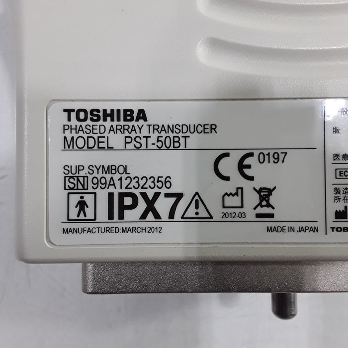 Toshiba PST-50BT Phased Array Ultrasound Transducer
