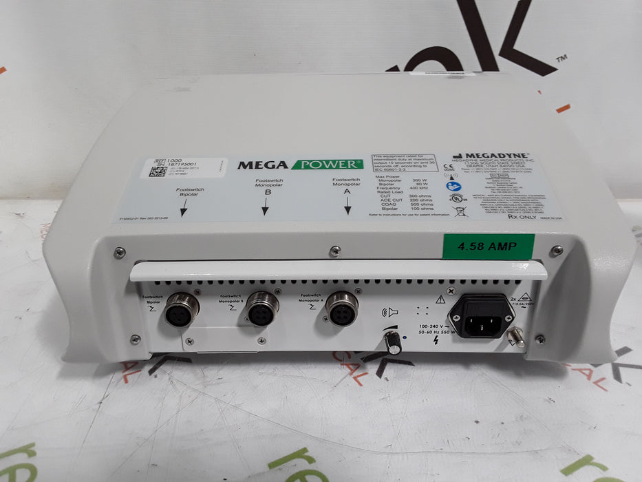 Megadyne Mega Power Electrosurgical Unit