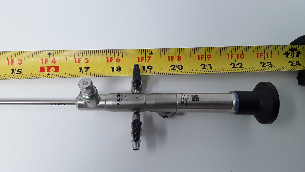 Richard Wolf 8702.518 Ultrathin 6Fr Semi-Rigid Ureteroscope