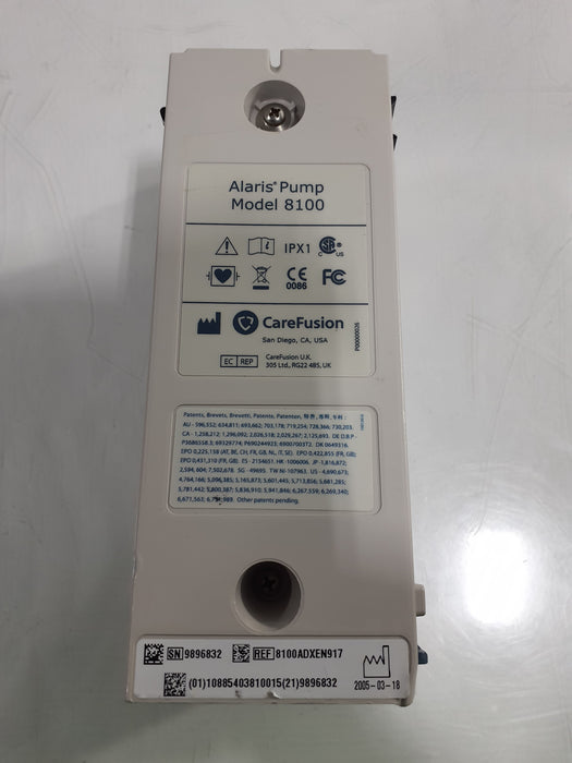 CareFusion Alaris 8100 LVP Infusion Pump Module