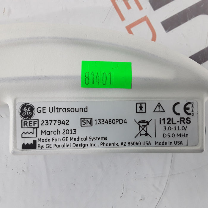 GE Healthcare i12L-RS Intraoperative Linear Transducer