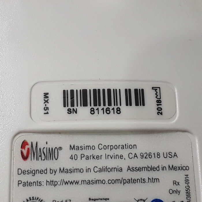 Masimo RAD-57 Pulse CO-Oximeter