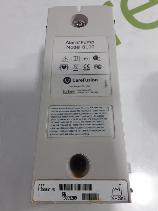 CareFusion Alaris 8100 LVP Infusion Pump Module