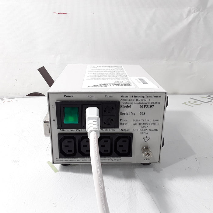 Micropace MP3107 Universal 1:1 Isolation Transformer
