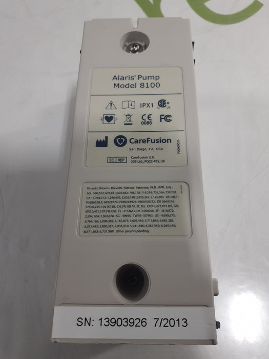 CareFusion Alaris 8100 LVP Infusion Pump Module