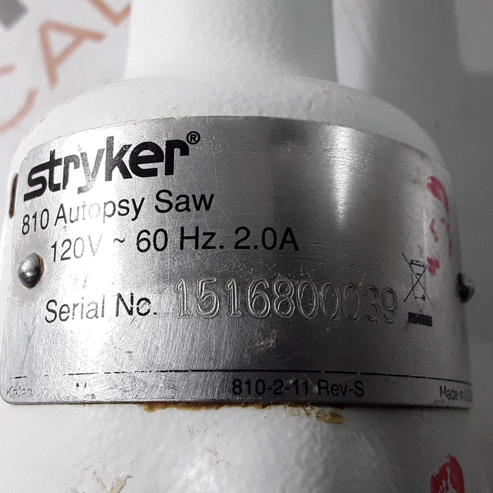 Stryker 810 Autopsy Saw